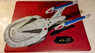 I built BlueBrixx Star Trek set 105685: U.S.S. Enterprise NCC-1701-E
