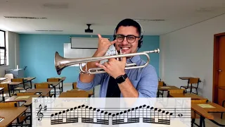 Desafio de ritmo – Exercícios com evolução de figuras rítmicas              Daniel Leal - Trompete