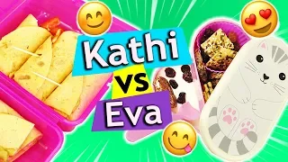 Back to School Snack Ideen | Kathi vs Eva | DIY Wraps vs Joghurt Ideen | Sonntagschallenge #128