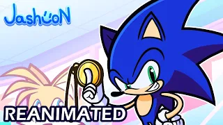 OK K.O.! Let's Be Heroes: Let's Meet Sonic Scene 24 Reanimated Comparison