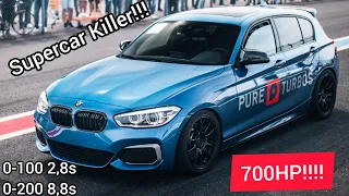 This +700HP BMW M140i With Pure Turbo's Is INSANE