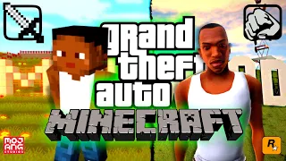 Я построил GTA в MINECRAFT