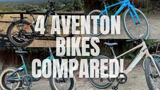 4 Best Aventon ebikes compared! - Aventure, Soltera, Sinch and Pace