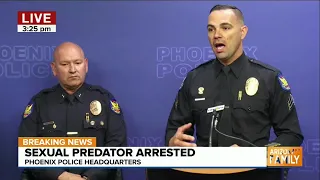 Phoenix Police arrest suspected serial sexual predator