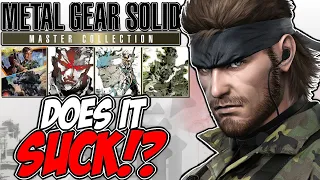 Does The Metal Gear Solid Master Collection SUCK!?  Well...