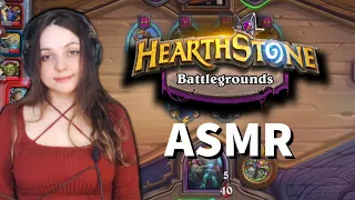 [ASMR] Hearthstone Battlegrounds soft spoken gameplay :)