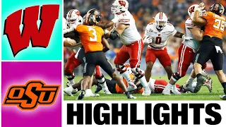 Wisconsin vs Oklahoma State Highlights | Guaranteed Rate Bowl | 2022 College Football highlights