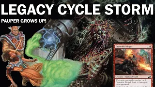 Gotta keep 'em FLUCTUATED with Legacy Cycle Storm! Pauper's busted combo gets a big format upgrade!