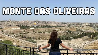 MONTE DAS OLIVEIRAS e o Jardim de Getsêmani! Visitando JERUSALEM com uma guia brasileira! (eng sub)