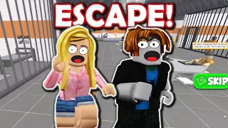Roblox Escape Prison! *ALL LEVELS!!* [BRO AND SIS]