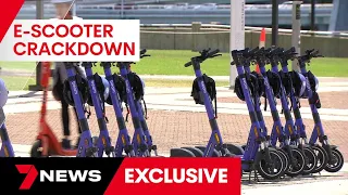 Reckless e-scooter riders face fines of more than $6000 with new Queensland laws | 7 News Australia