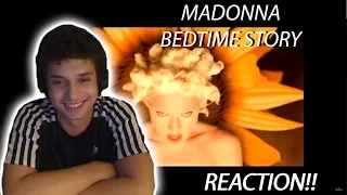 Madonna - Bedtime Story (Official Music Video) REACTION!!!