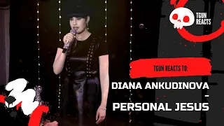 FIRST TIME REACTING to Diana Ankudinova - Personal Jesus | TGun Reaction Video!