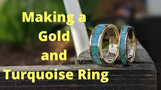 How to inlay turquoise into rings and other Jewelry
