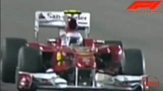 Fernando Alonso behind Petrov | Running in The 90s