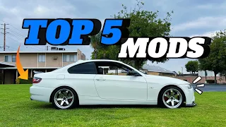 BEST MODS YOU CAN DO TO YOUR BMW 335i. (MUST HAVE)