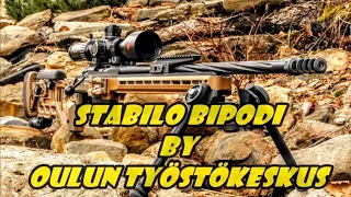 Stabilo Bipod by Oulun Työstökeskus, ja White River LR nallin testausta.