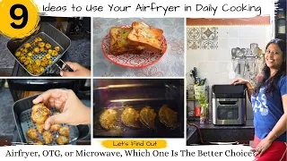 Daily Indian Recipes In Airfryer | How To Use Airfryer in Daily Cooking | Time Saving Kitchen Tips