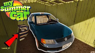 I BOUGHT A GARAGE WITH A FORGOTTEN AND Abandoned Volkswagen Passat B5 I My Summer Car