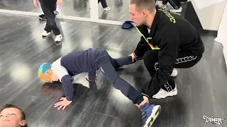 Мастер класс для начинающих от Bboy David. Брейкинг/Брейк-Данс Санкт Петербург/Петергоф-Тайфун