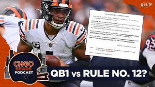 How new NFL rule affects Justin Fields and the Chicago Bears | CHGO Bears Podcast