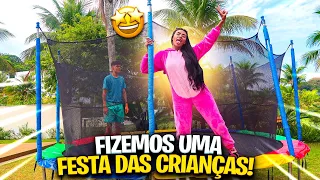 FIZEMOS UMA FESTA INFANTIL