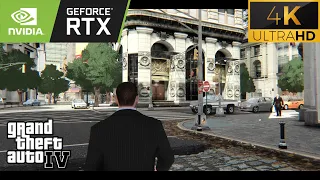 4K Grand Theft Auto 4 Next-Gen Modded Realistic Graphics 2023 | GTAIV Excellent ENB Showcase RTX3090