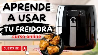 😮Es cierto🔥Aprende a Freír sin Aceite en tu ✅Olla Freidora "COCINA EXPRESS CON AIRFRYER"   #jemadis