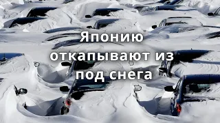 Японию накрыло рекордными снегопадами. Япония снегопад. Снег в Японии.