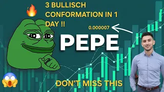 PEPE ABOUT TO MAKE ITS MOVE ❗️ PRICE PREDICTIONS ❗️ #pepe #pepecoin #jasmycrypto