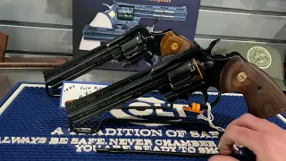 2024 Colt Python Polished Blue