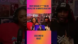 Ricky Gervais S****ING on People for 10 Minutes #shorts #reaction #rickygervais  | Asia and BJ React