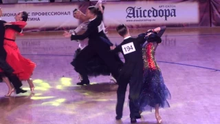 WDSF World Open Standart 1/2 Foxtrot Ivan Varfolomeev - Valeria Remina