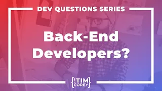 What Is A Back-End Developer?
