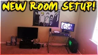 MY NEW HOUSE & ROOM GAMING SETUP 2019! (UPDATED)