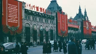 Stalins USSR in 1953, HQ 1080p Videos & Pictures, City and Rural life, Full Color