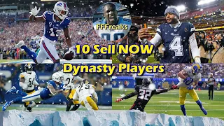 Fantasy Football Dynasty - 10 Sell NOW Players! #fantasyfootball
