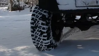 BFGOODRICH KM3 MT MUD TERRAIN OFF ROAD TIRE test SNOW-ICE-MUD❌HOW IS IT❓SNOW-ICE GRIP❓ cold