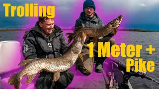 In search of Big Meter Pike - Trolling for Pike