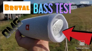 JBL Flip 5 (CS) Brutal Bass test - Perfect focus LFM 100% ( Near R.I.P )😱😱