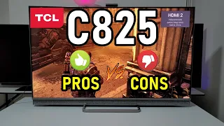 TCL C825: Pros y Contras / Smart TV 4K Dolby Vision y HDMI 2.1