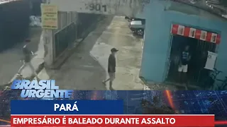 Empresário é baleado durante assalto em seu próprio negócio | Brasil Urgente