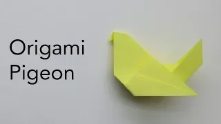 Easy Origami Pigeon Tutorial