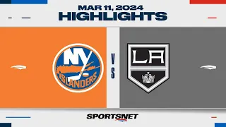 NHL Highlights | Islanders vs. Kings - March 11, 2024