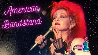 Cyndi Lauper "American Bandstand" Interview, "Girls Just Want to Have Fun + Time After Time" 1984