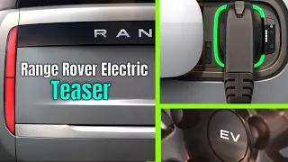 Range Rover First Electric SUV Teaser