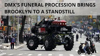 DMX's funeral procession brings Brooklyn to a standstill
