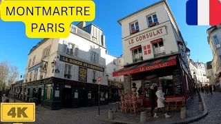 Montmartre in PARIS, FRANCE | Winter【4K】