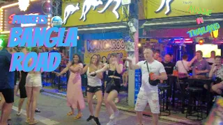 PHUKET'S BANGLA ROAD AT MIDNIGHT 4K