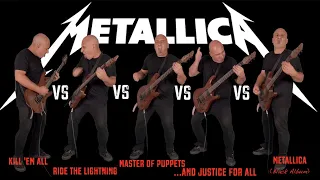 The Ultimate Metallica Guitar Riffs Battle (Full First Five Albums)